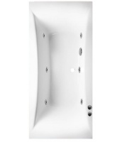 Ванна Alpen Luna 150x75 с гидромассажем