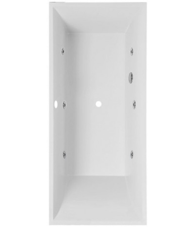 Ванна Villeroy Boch Squaro 180x80 (Белая) с гидромассажем