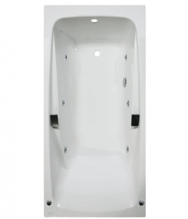 Ванна Jacob Delafon Repos 170x80 (с ручками) с гидромассажем Ванна Jacob Delafon Repos 170x80 (с ручками) с гидромассажем