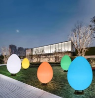 Светильник Яйцо 54х95 питание от АКБ, RGB Светильник Яйцо 54х95 питание от АКБ, RGB